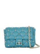 Valentino Valentino Garavani Small Candystud Crossbody Bag - Blue