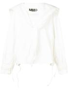 Mm6 Maison Margiela Sailor Poplin Shirt - White