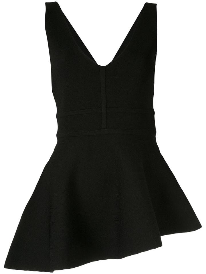 Ginger & Smart Anchor Peplum Top - Black