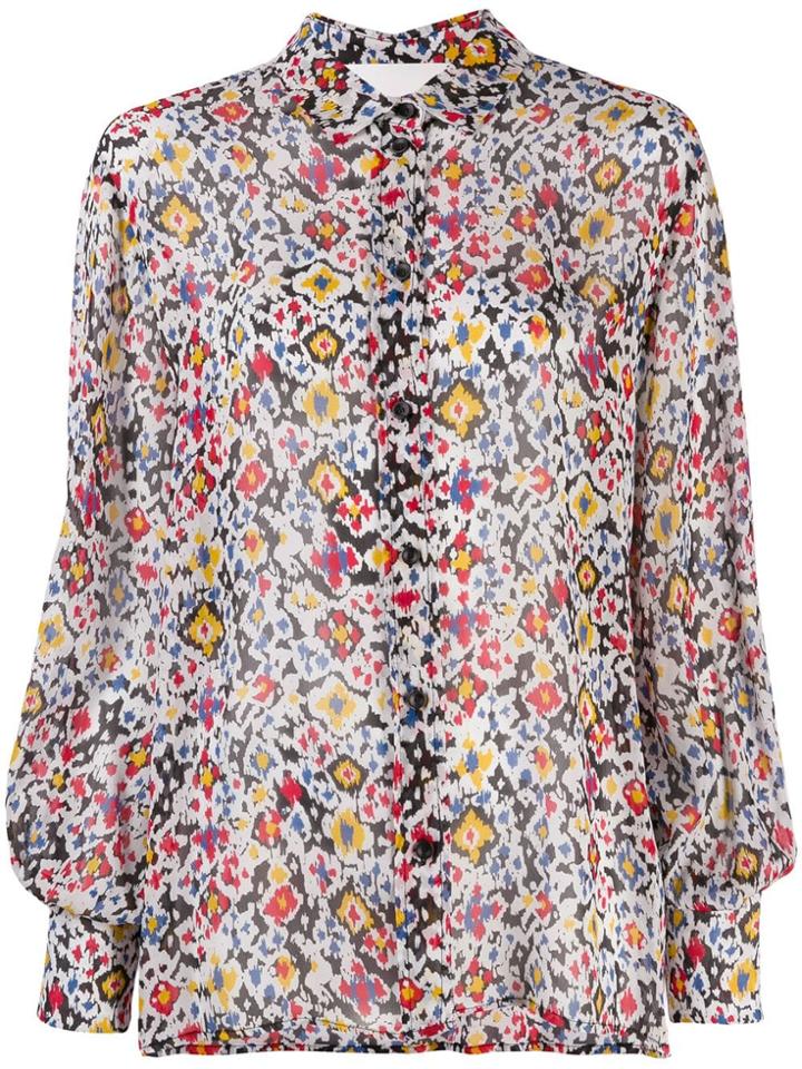 8pm All-over Print Shirt - White
