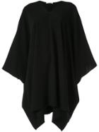 The Row Iona Cape Dress - Black
