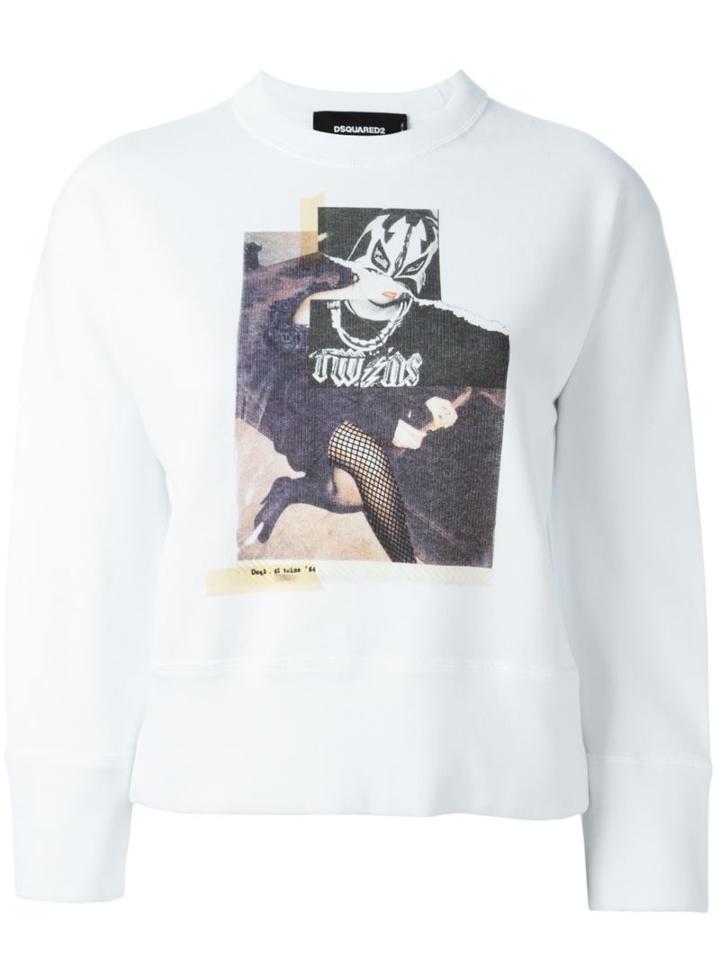 Dsquared2 Collage Print Sweatshirt