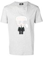 Karl Lagerfeld Karlito T-shirt - Grey