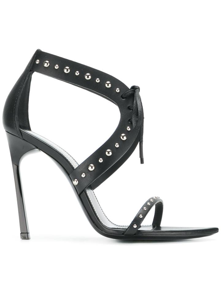 Saint Laurent Iris Sandals - Black