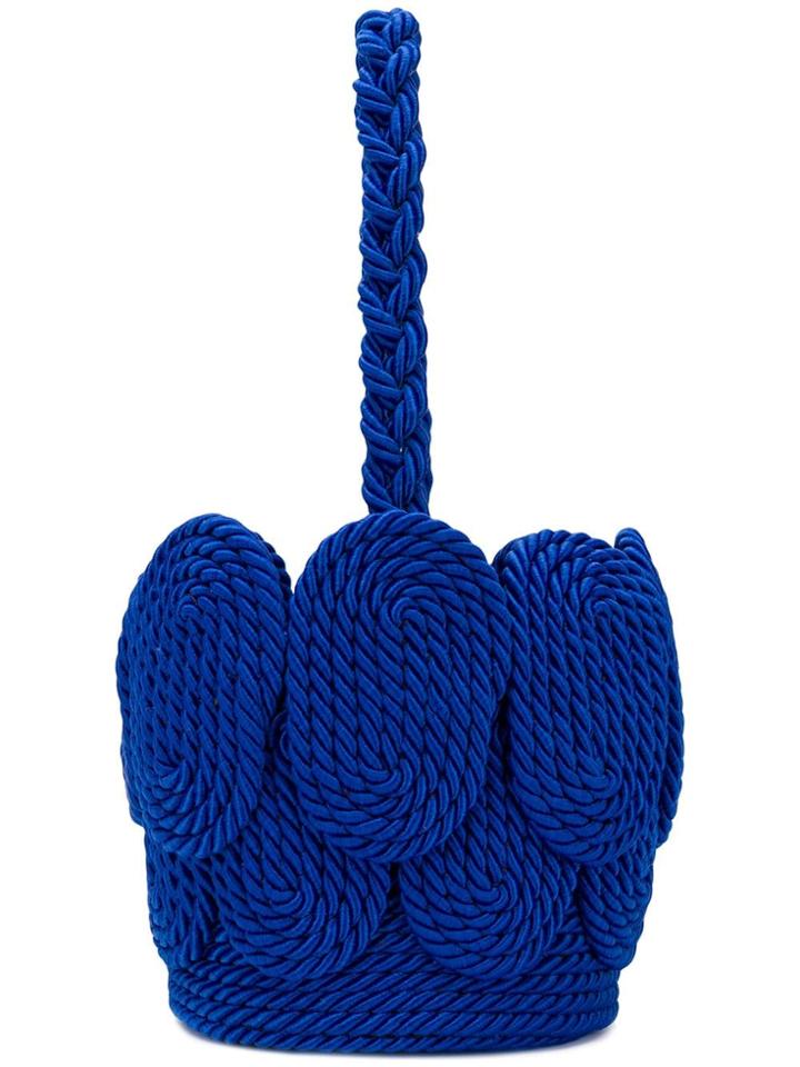 Mehry Mu Mini Cha Cha Shell Bag - Blue