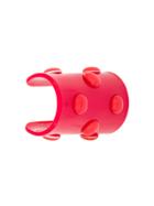 Krizia Elongated Wide Dotted Bracelet - Red