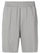 Low Brand Knee Length Track Shorts - Grey