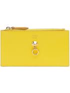 Fendi Tri-color Wallet - Yellow & Orange