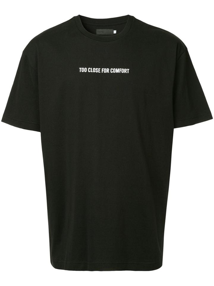 Off Duty Too Close For Comfort T-shirt - Black