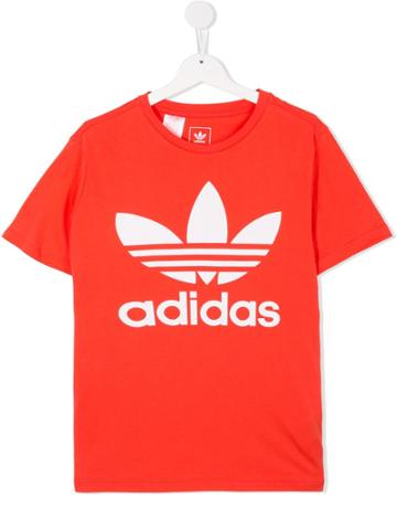 Adidas Kids Trefoil Logo T-shirt - Orange