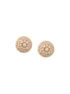 Alinka Marina Diamond Stud Earrings, Women's, Metallic, Diamond/18kt Yellow Gold