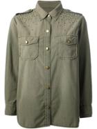 Current/elliott Embellished Military Shirt
