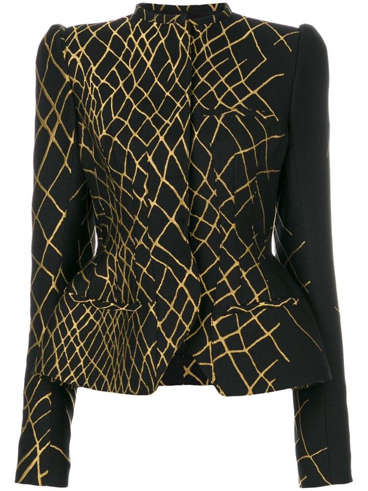 Haider Ackermann Hourglass Fitted Jacket - Black