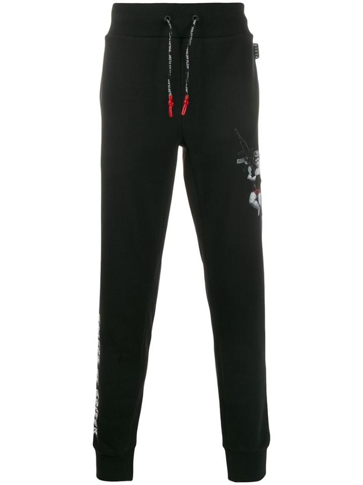 Philipp Plein Angel Track Pants - Black