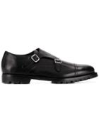 Fefè Classic Monk Shoes - Black