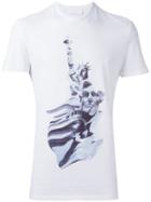 Neil Barrett Statue Print T-shirt - White