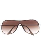 Ray-ban Oversized Aviator Sunglasses - Brown