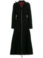 Jean Paul Gaultier Vintage Strappy Long Coat - Black