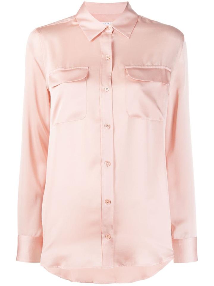 Equipment Silky Shirt - Pink