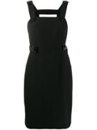 Versace Pre-owned Fitted Mini Dress - Black