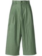 Junya Watanabe High Waist Culottes - Green
