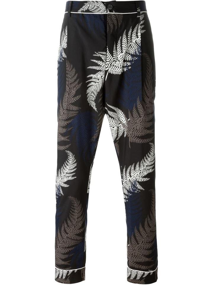 Sacai Fern Print Trousers