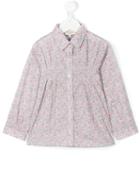 Cashmirino - Micro-floral Print Shirt - Kids - Cotton - 4 Yrs, Pink/purple