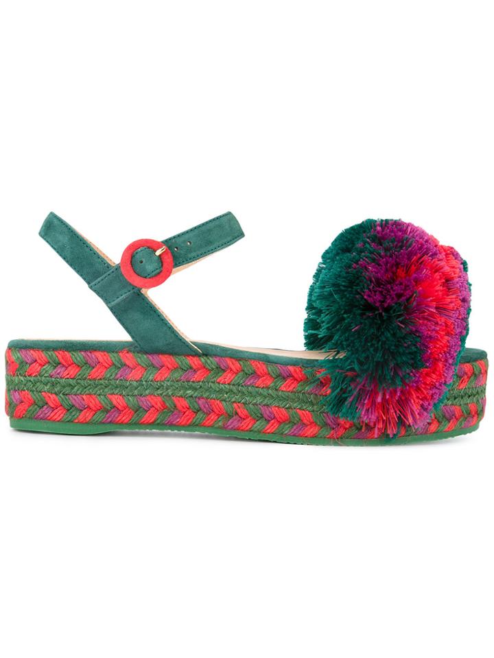 Castañer Wendy Espadrilles - Green