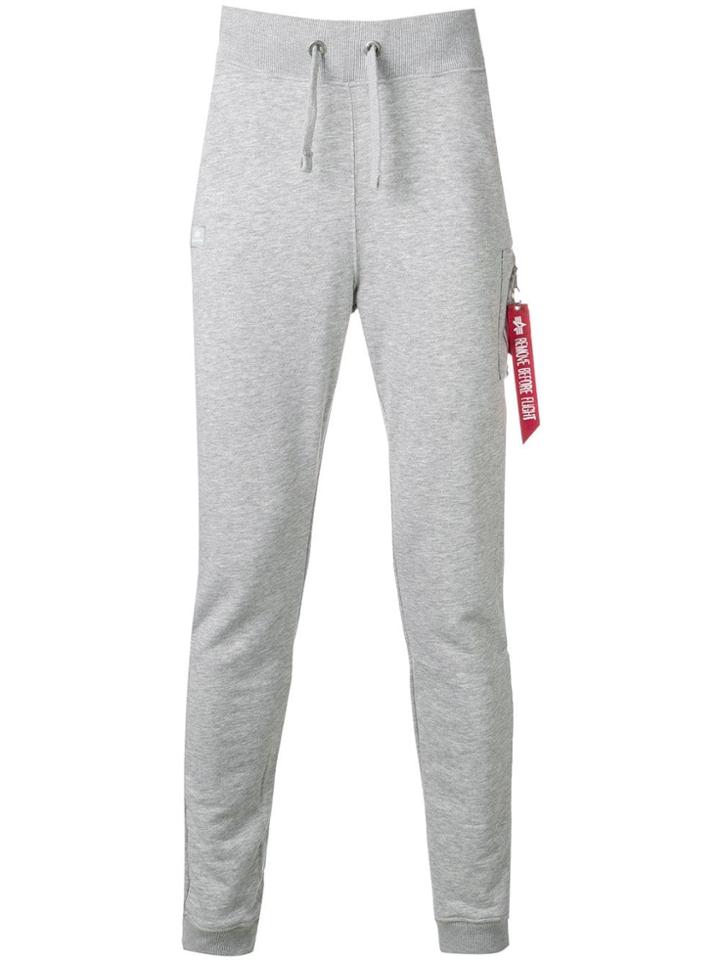 Alpha Industries Key Chain Track Trousers - Grey