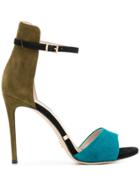 Gianni Renzi Colour Block Sandals - Multicolour