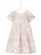 Simple Kids - Latvia Dress - Kids - Cotton/polyester - 3 Yrs, Nude/neutrals