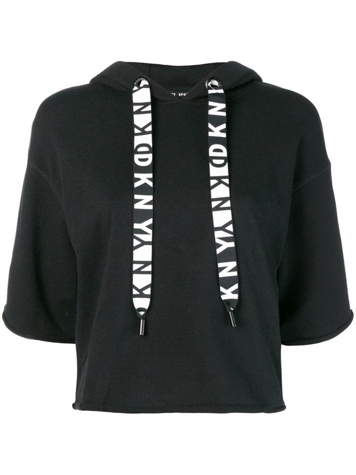 Dkny Short-sleeve Hoodie - Black