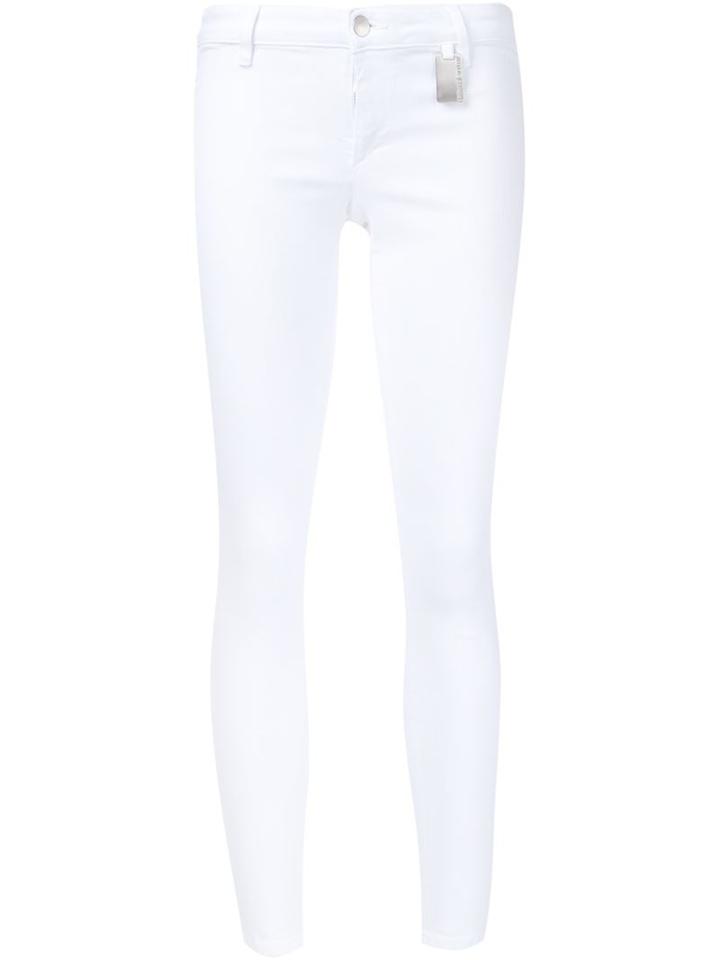Thomas Wylde Rosebud Jeans, Women's, Size: 10, White, Cotton/spandex/elastane