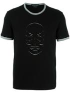 Alexander Mcqueen Skull Embroidered T-shirt - Black