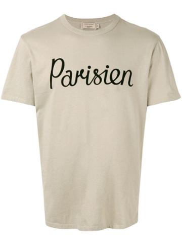 Maison Kitsuné Parisien T-shirt - Brown