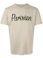 Maison Kitsuné Parisien T-shirt - Brown