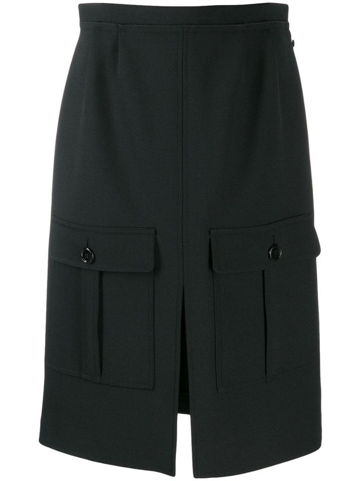 Chloé Flap Pocket Skirt - Black