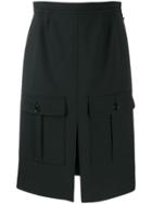 Chloé Flap Pocket Skirt - Black