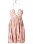 Isabel Marant Pleated Cocktail Dress - Pink
