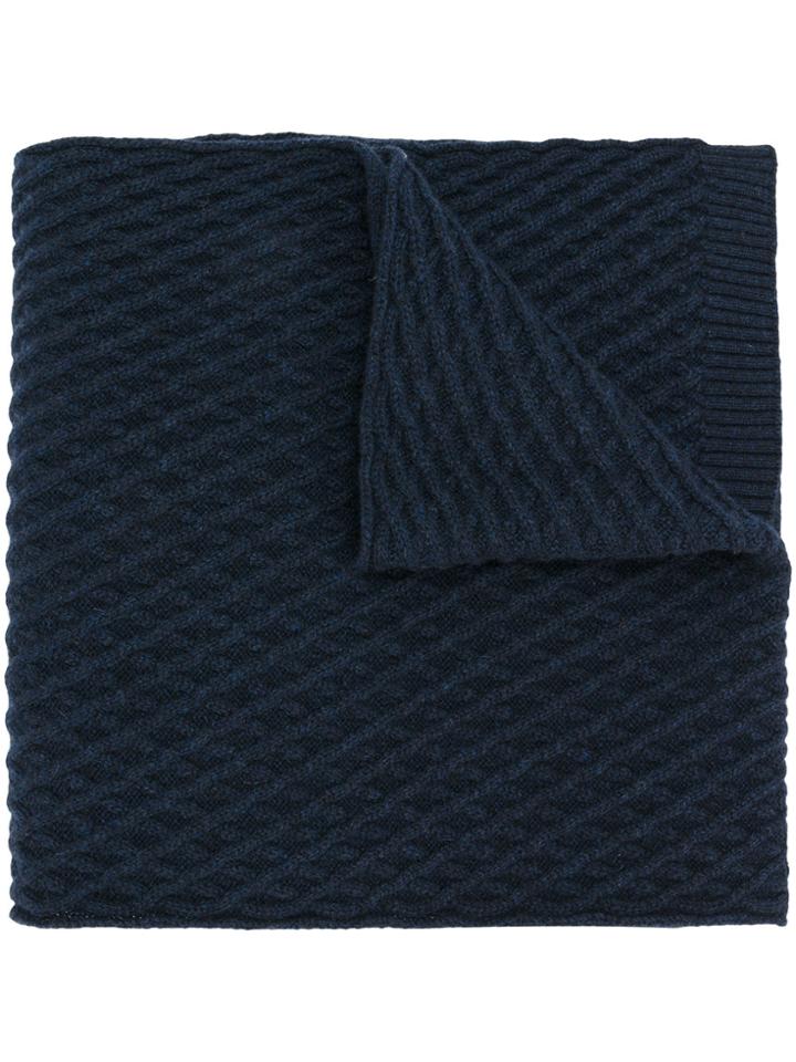 Pringle Of Scotland Textured Scarf - Unavailable