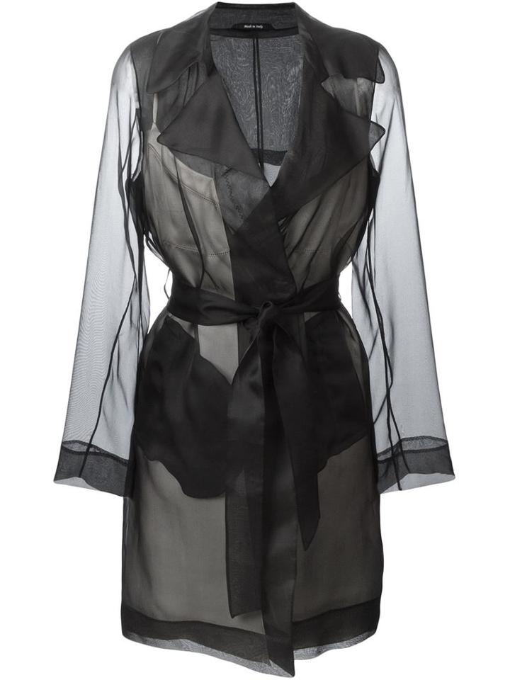 Maison Margiela Sheer Trench Coat