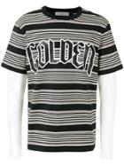 Golden Goose Deluxe Brand Layered Stripe T-shirt - Black