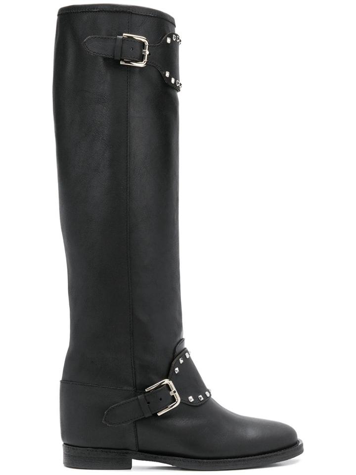 Via Roma 15 Knee-high Boots - Black