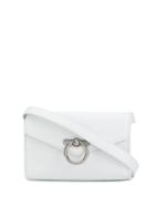 Rebecca Minkoff Metallic Hoop Bag - White