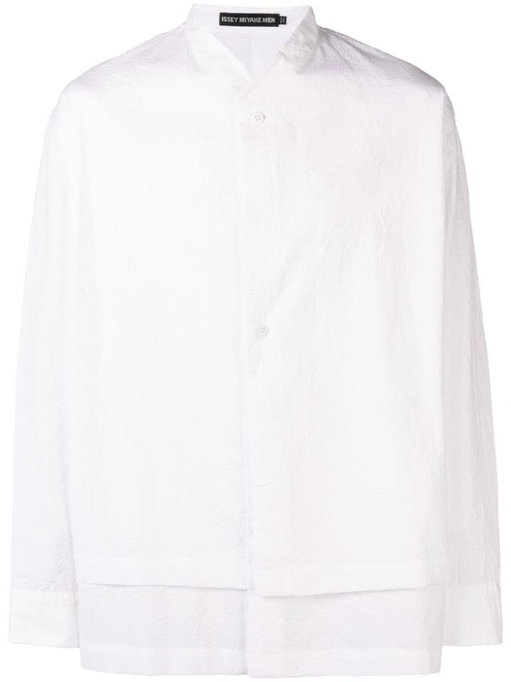 Issey Miyake Men Long-sleeve Shirt - White