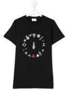 Lanvin Enfant Printed T-shirt - Black