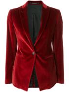 Tagliatore Textured Button Blazer