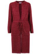 Mara Mac Knitted Coat - Red
