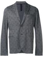 Harris Wharf London Checked Blazer - Grey