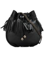 Philosophy Di Lorenzo Serafini Fringed Crossbody Bag, Women's, Black, Leather